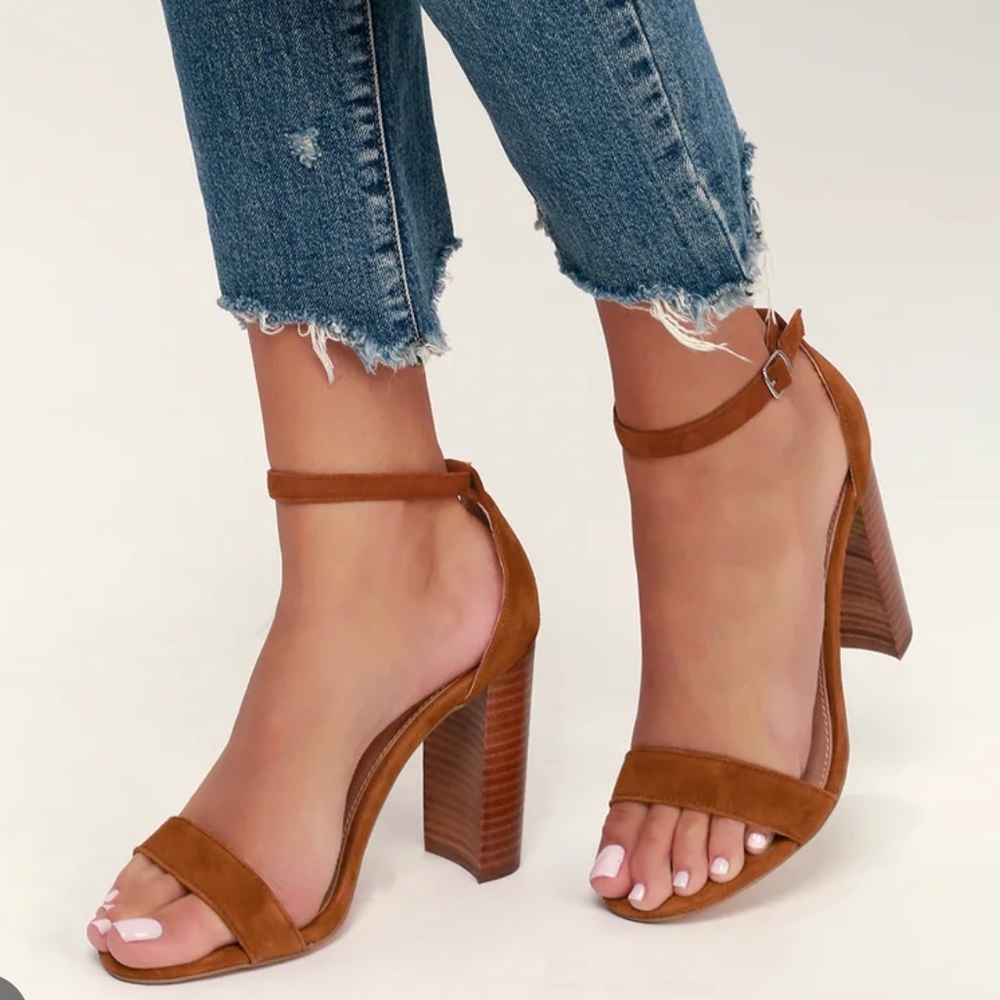 Steve Madden chestnut heels